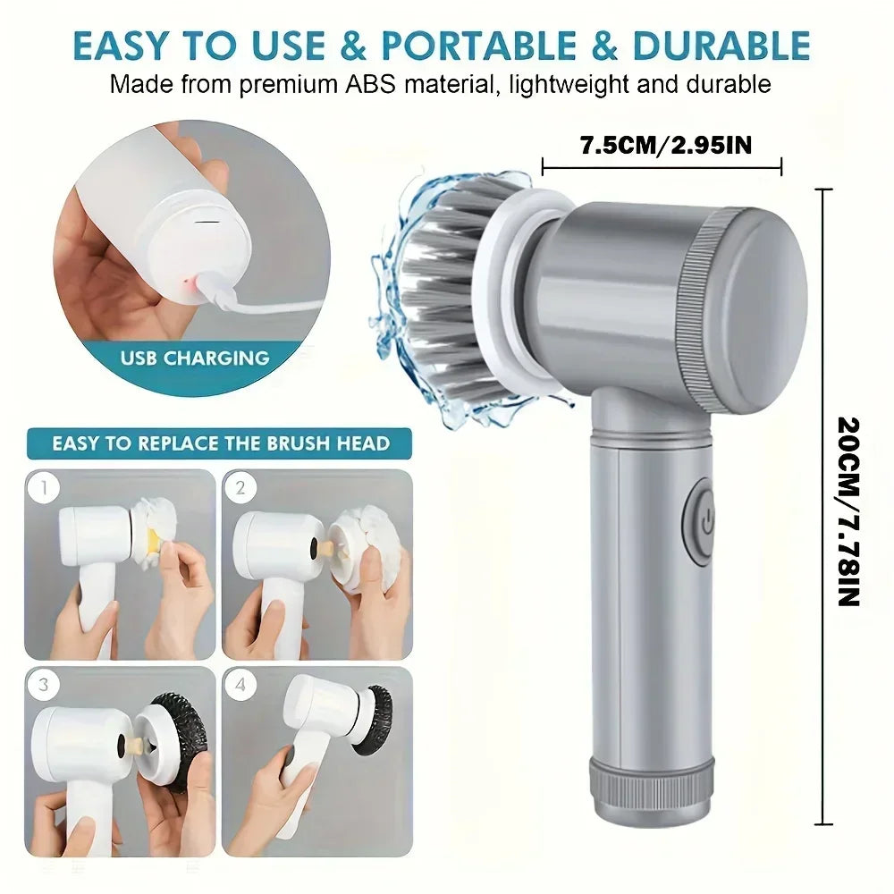 Electric Rotating Cleaning Brush