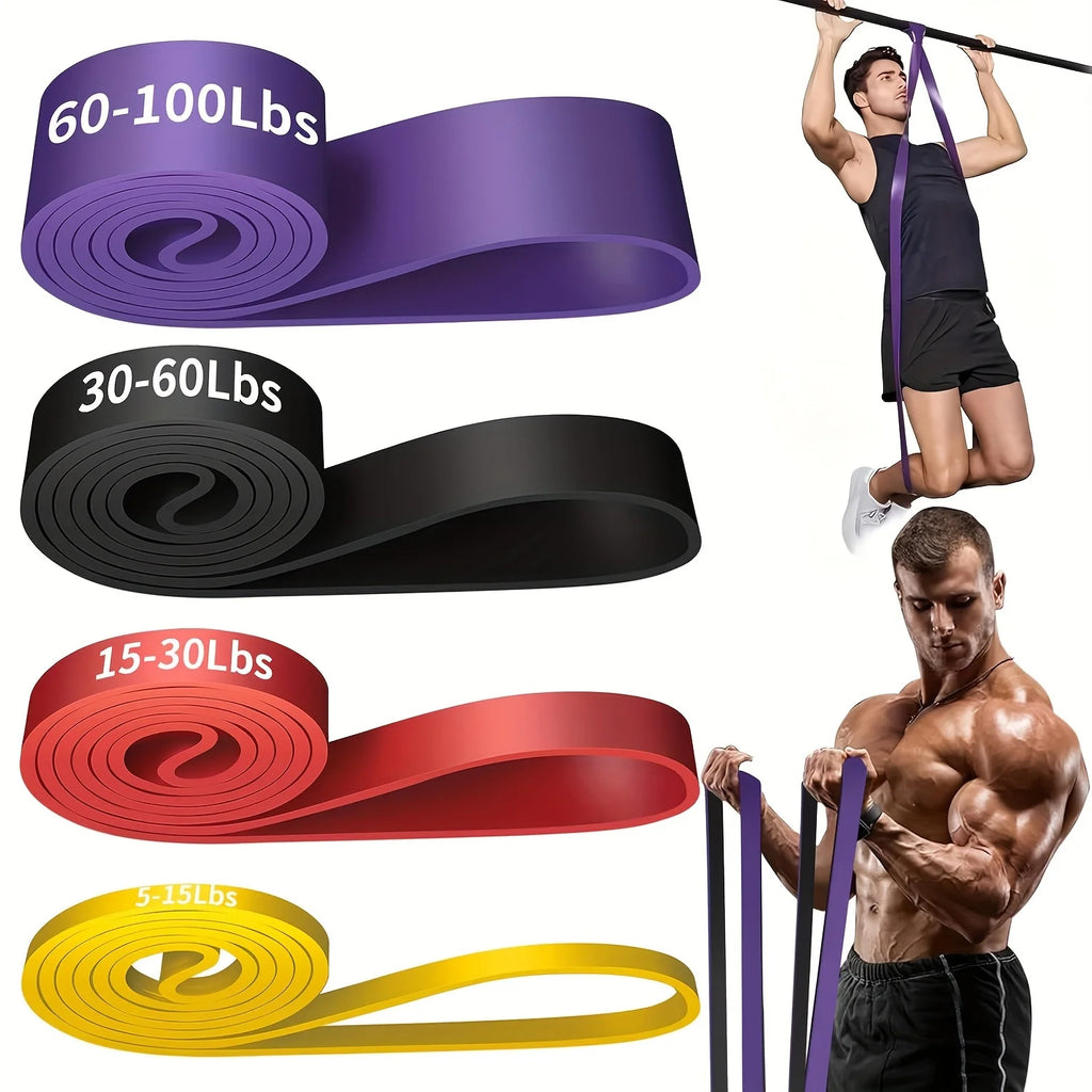 Resistance Bands Kit – Complete 4-Level Set