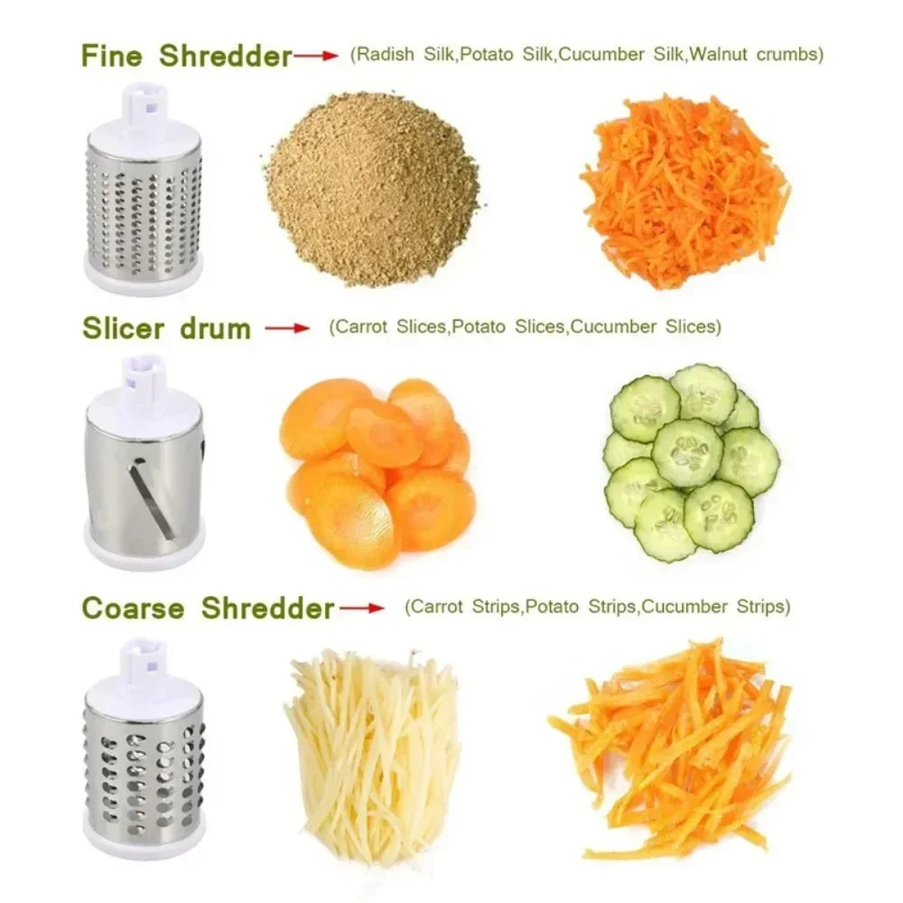 Multifunction Rotary Grater