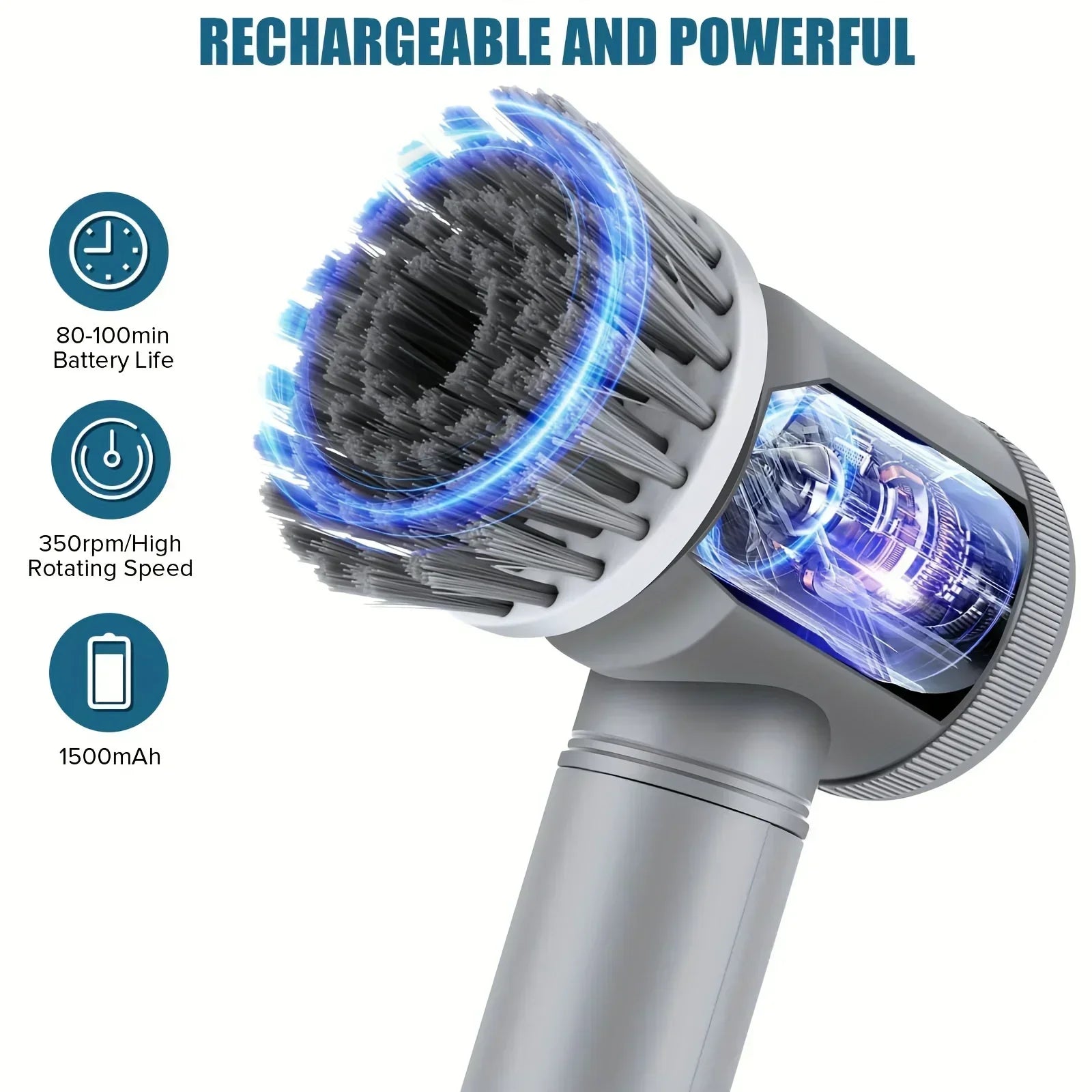 Electric Rotating Cleaning Brush