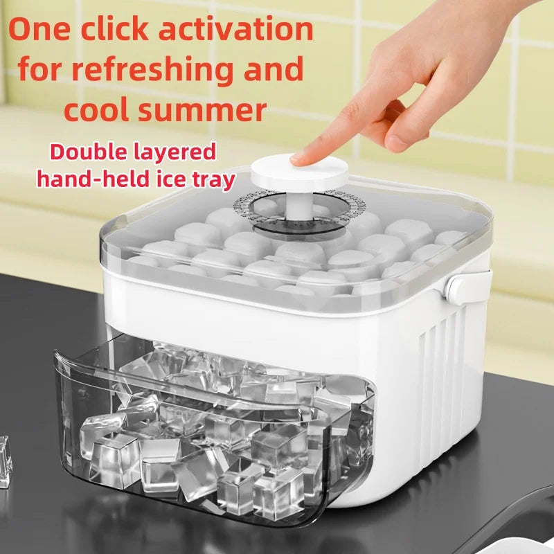 Press Ice Cube Mold